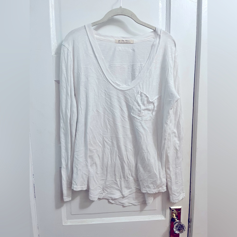 We the free size small white long sleeve - Betty Tee
